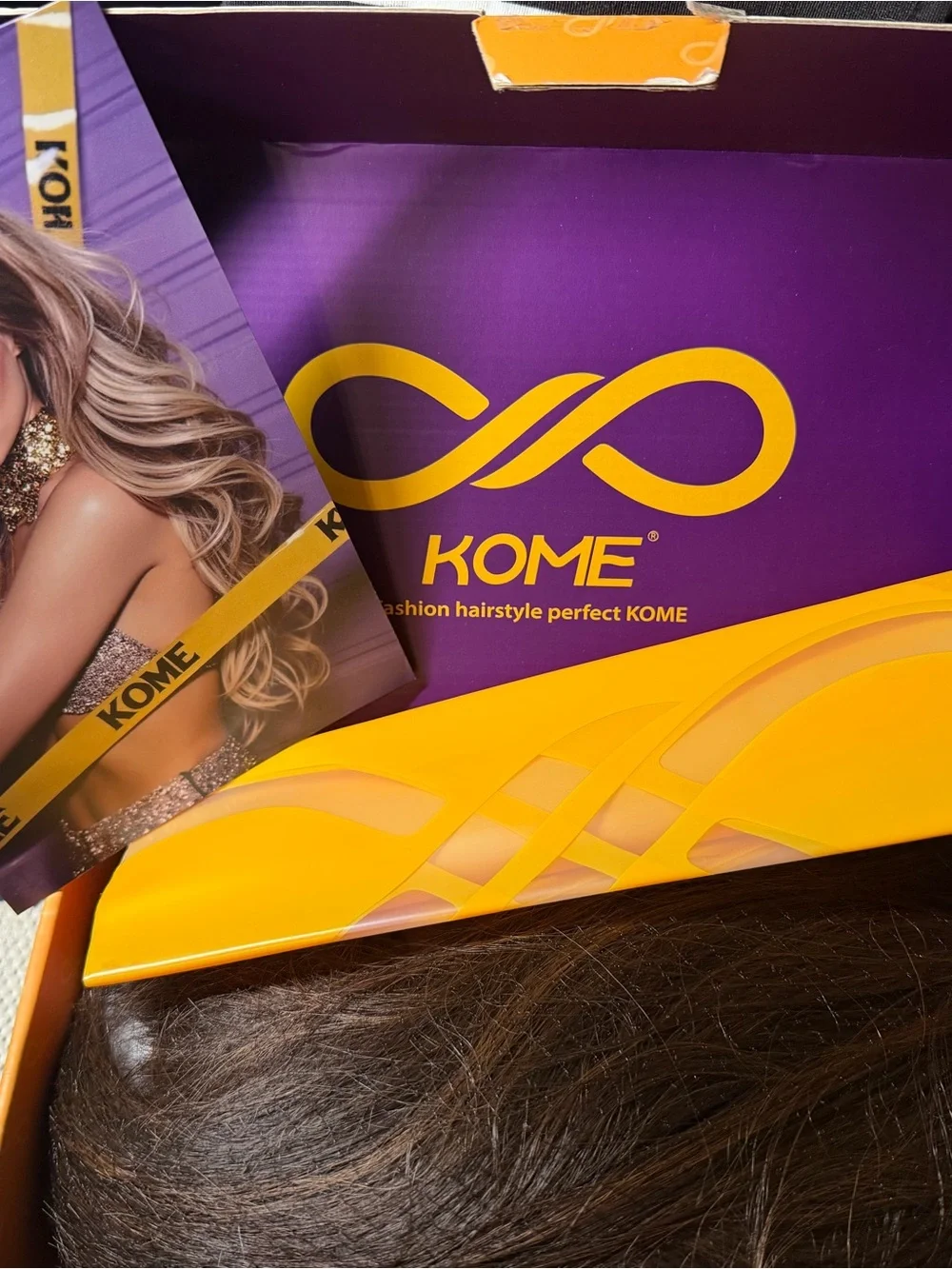 Kome Lace Front Wig - Chestnut Brown
